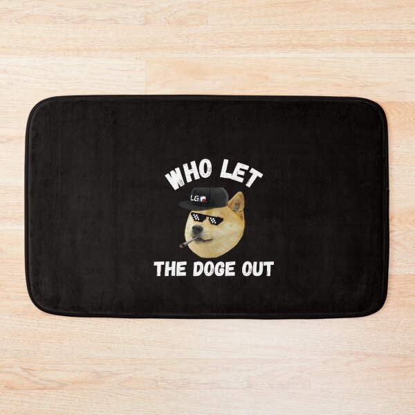 Item preview, Who let the doge out Dogecoin HODL designed and sold by 77ART.