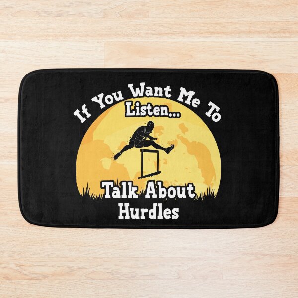 Item preview, If You Want Me To Listen... Talk About Hurdles Funny illustration vintage  designed and sold by KO-Design.