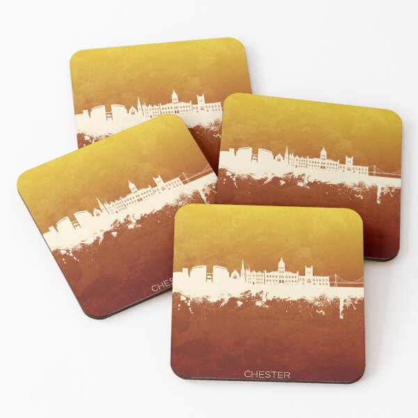 Item preview, Chester England Skyline designed and sold by ArtPrints.