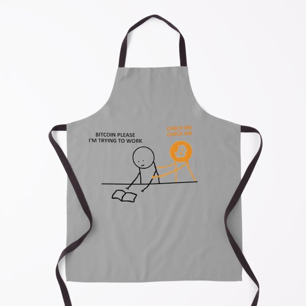 Item preview, BITCOIN PLEASE I'M TRYING TO WORK - CHECK ME CHECK ME designed and sold by Jason Deane.