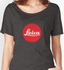Leica Logo Women's Relaxed Fit T-Shirt