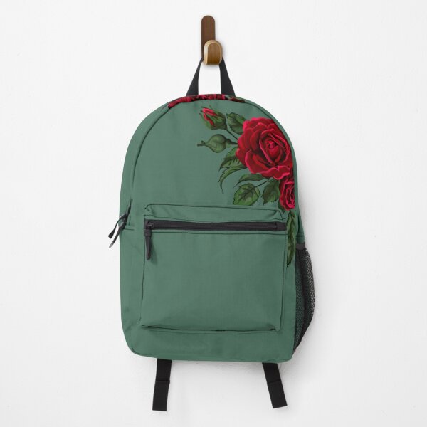 Item preview, Vivid Red Roses with Dark Green Leaves designed and sold by Samoylis.