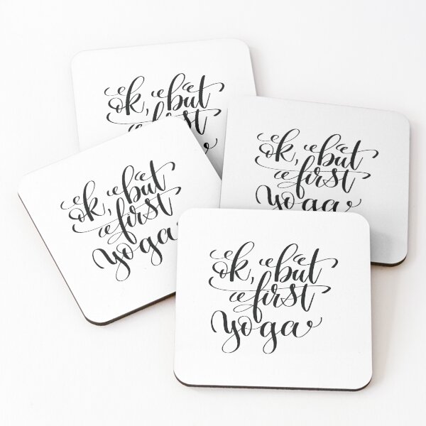 Item preview, Ok But First Yoga designed and sold by FiveNiches.