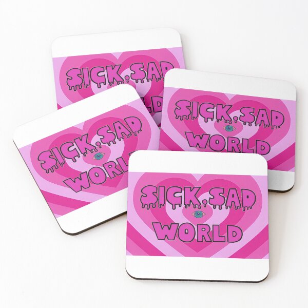 Item preview, Sick Sad World (Heart Background) designed and sold by Al3kiwi.