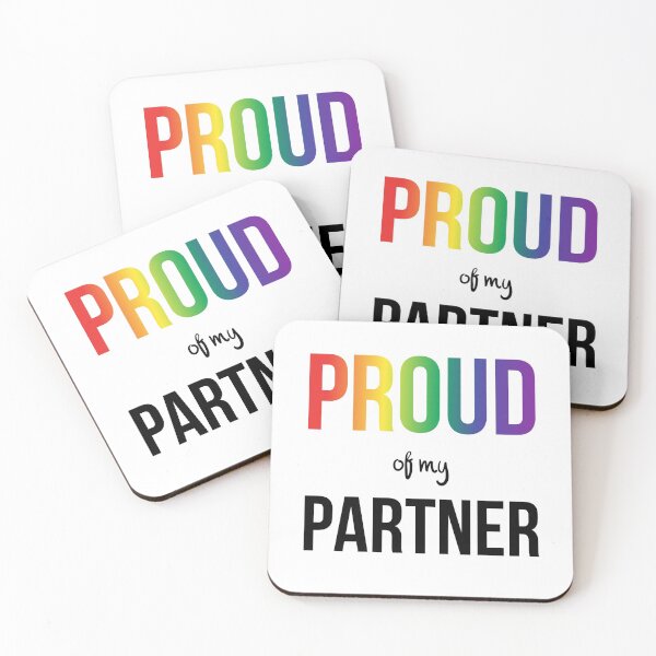 Item preview, Proud of My Partner designed and sold by nerdspride.
