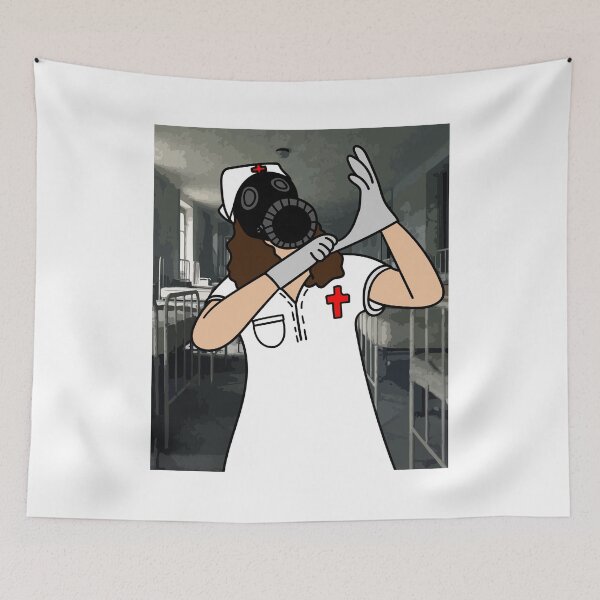 Item preview, Creepy Nurse Horror Halloween designed and sold by flofin.