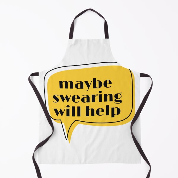 Item preview, Maybe swearing will help  designed and sold by Ameena  Rija.