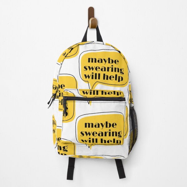 Item preview, Maybe swearing will help designed and sold by Ameena Rija.