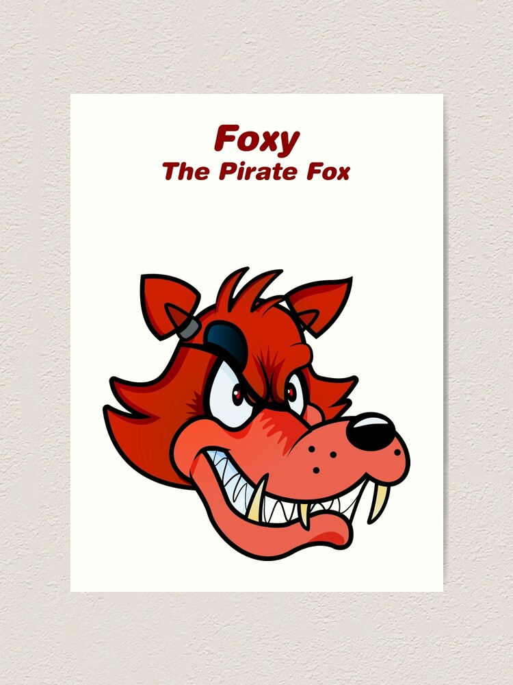 Foxy Jumpscare Sticker for Sale by zelkkova