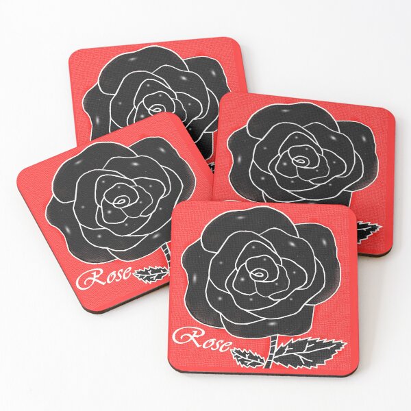 Aperçu de l'œuvre Rose noire créée et vendue par Shirley cute art .