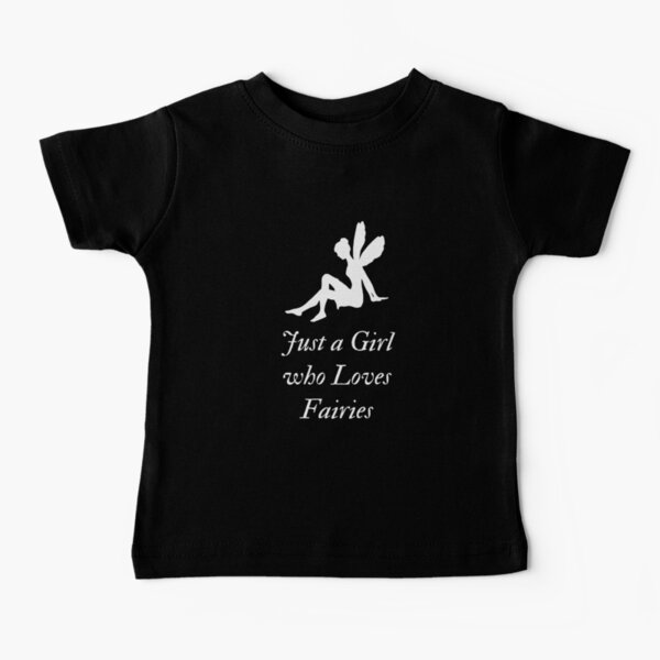 Item preview, Just A Girl Who Loves Fairies designed and sold by WholesumArt.