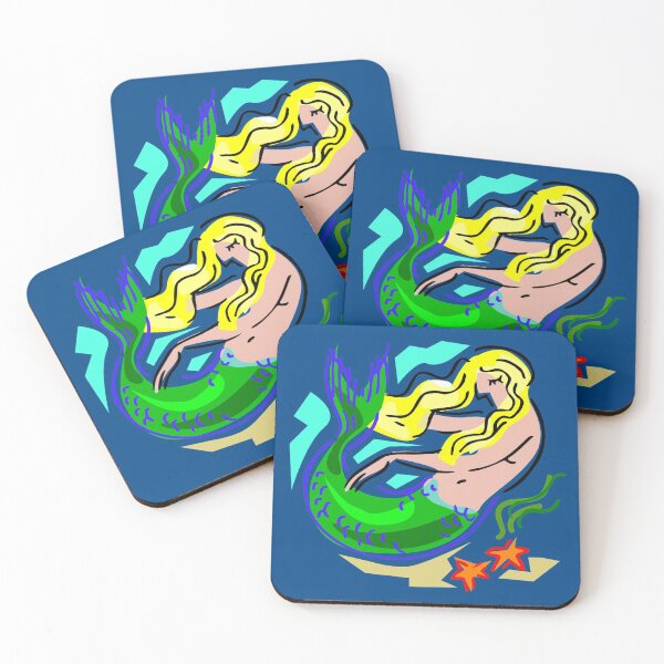 Item preview, Cute Colorful Mermaid Dreams designed and sold by MurphyMorganGifts.