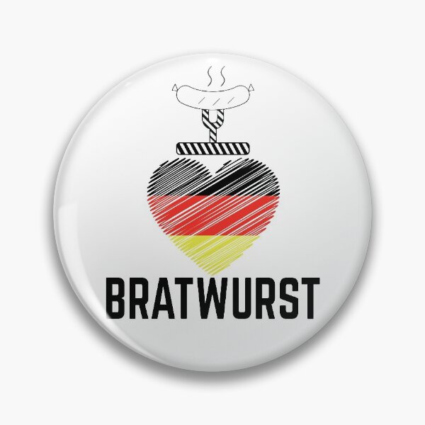 Item preview, I Love Bratwurst German sausage designed and sold by ArtisticFactory.