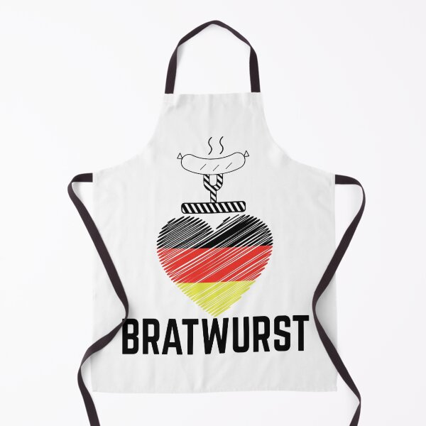 Item preview, I Love Bratwurst German sausage designed and sold by ArtisticFactory.