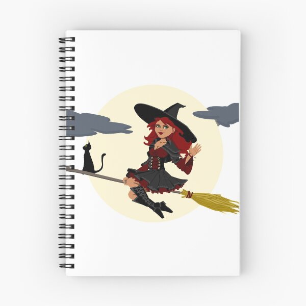 Item preview, Witch Flying on a Broom designed and sold by LisaDesignShop.