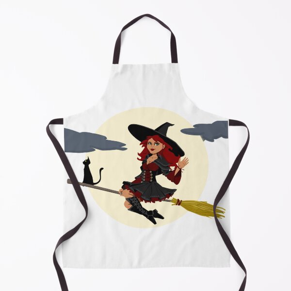 Item preview, Witch Flying on a Broom designed and sold by LisaDesignShop.