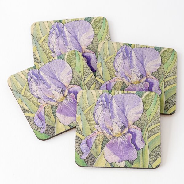 Item preview, Purple Iris designed and sold by Nathalie Fortier.