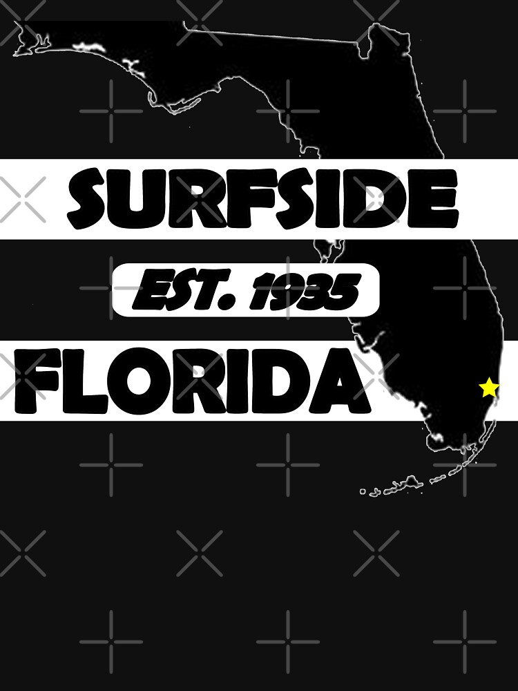 Thumbnail 7 of 7, Classic T-Shirt, SURFSIDE, FLORIDA EST. 1935 designed and sold by Michael Branco.