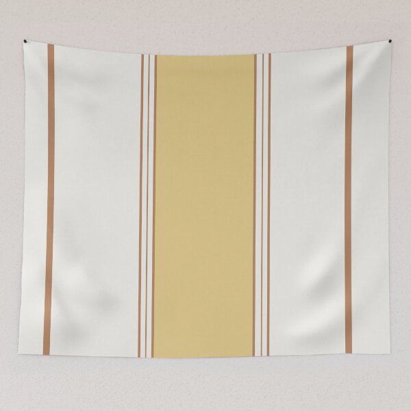 Aperçu de l'œuvre FRENCH LINEN MUSTARD #frenchsart #minimalist créée et vendue par MerleCallesen.