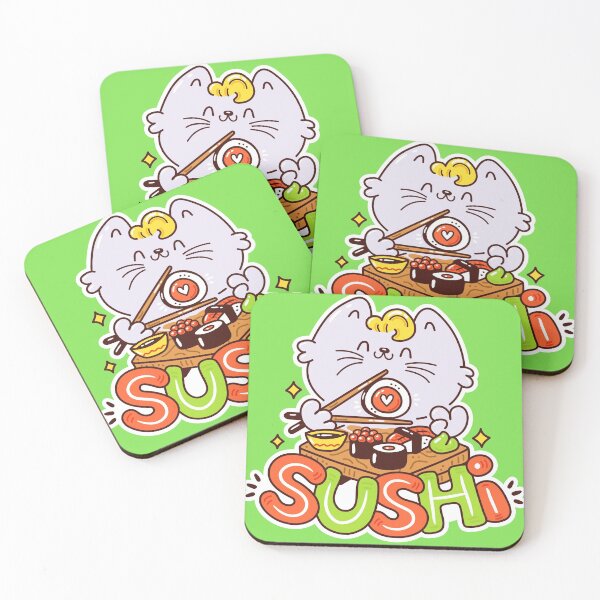Item preview, Sushi Cat designed and sold by machmigo.
