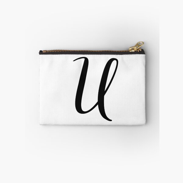 Item preview, Italic monogram letter u designed and sold by JustSeasons.