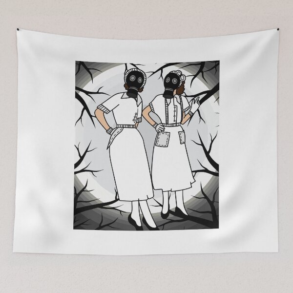 Item preview, Creepy Nurse Horror Halloween designed and sold by flofin.
