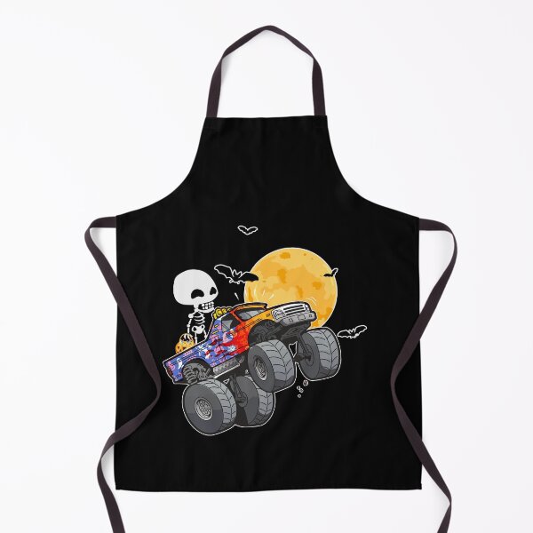 Item preview, Halloween Skeleton Riding Monster Truck designed and sold by Dressed For Duty.
