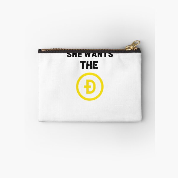 Item preview,  she wants  the doge t-shirts, Dogecoin HODL,funny t-shirts designed and sold by 77ART.