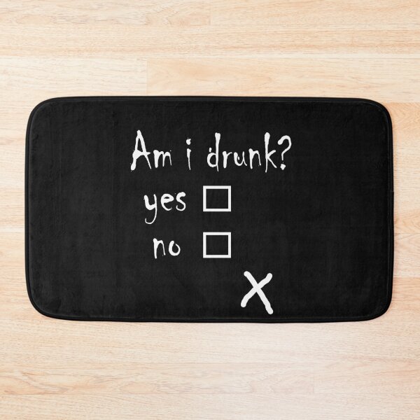 Item preview, Am i drunk? funny drunk design designed and sold by DopeDesign111.