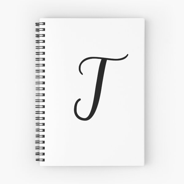 Item preview, Italic monogram letter t designed and sold by JustSeasons.