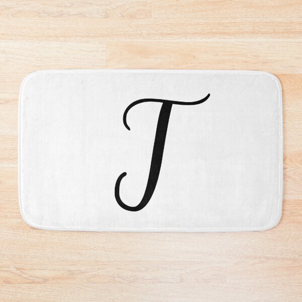 Item preview, Italic monogram letter t designed and sold by JustSeasons.