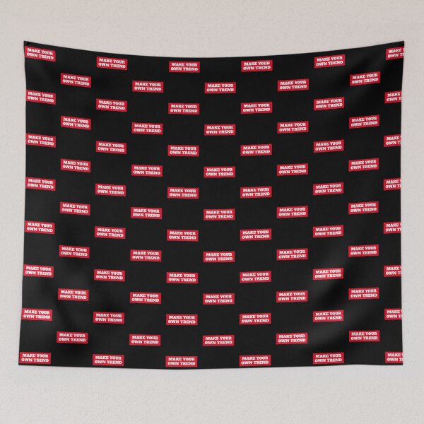 Item preview, Make Your Own Trend Cute Red Dont Follow Trends Quotes - Dont Follow Trends designed and sold by lodarohit.
