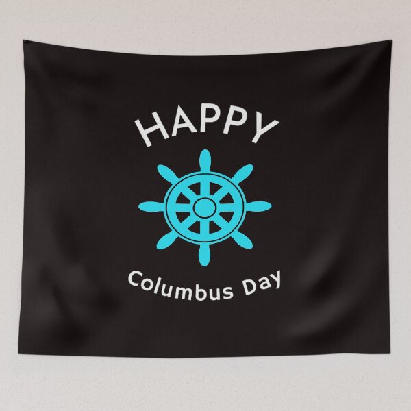 Item preview,   happy Columbus Day designed and sold by Rachid-Art.