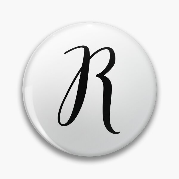 Item preview, Italic Monogram Letter R designed and sold by JustSeasons.