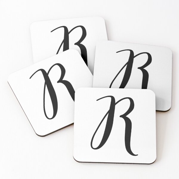 Item preview, Italic Monogram Letter R designed and sold by JustSeasons.