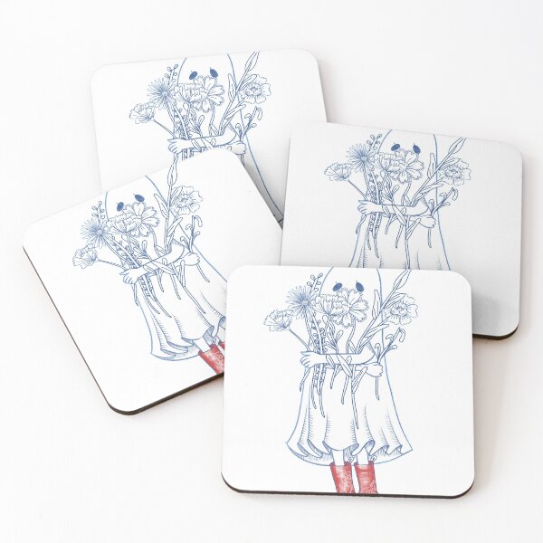 Item preview, bouquet holding halloween ghost designed and sold by erlich-city.