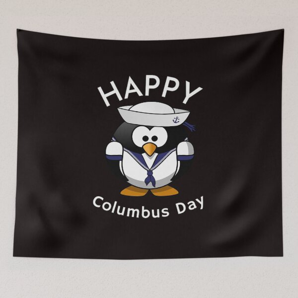 Item preview,   Happy Columbus Day designed and sold by Rachid-Art.