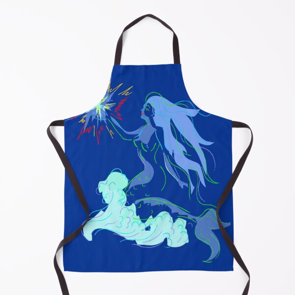 Item preview, Blue Mermaid Spirit and Stars designed and sold by MurphyMorganGifts.