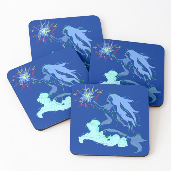 Item preview, Blue Mermaid Spirit and Stars designed and sold by MurphyMorganGifts.