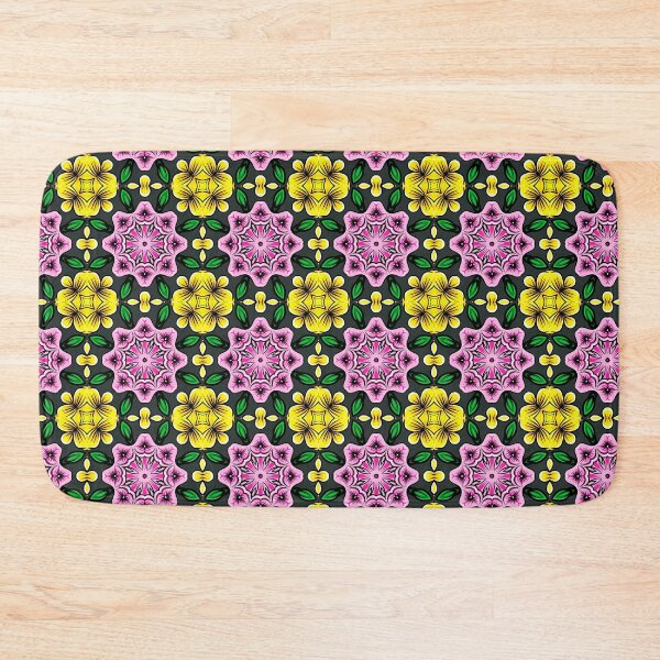 Item preview, Bonnie Yellow and Purple Floral Pattern designed and sold by 9N20.