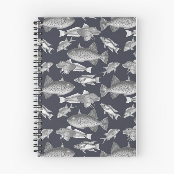 Item preview, Fish - Vintage style fantastic fish pattern on inkwell designed and sold by yennyz.