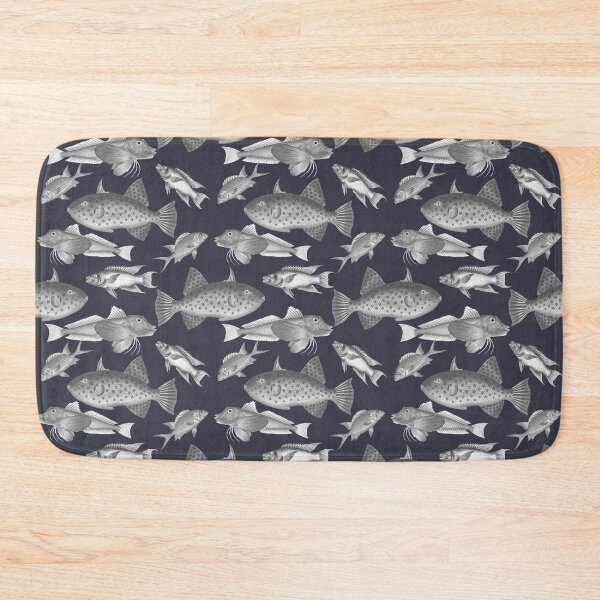 Item preview, Fish - Vintage style fantastic fish pattern on inkwell designed and sold by yennyz.