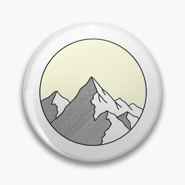 Item preview, aesthetic mountain with yellow sky designed and sold by sonia10.
