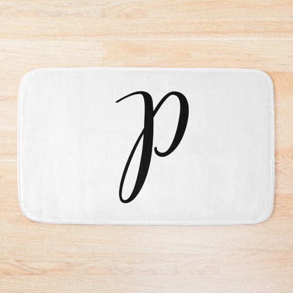Item preview, Italic Monogram Letter P designed and sold by JustSeasons.