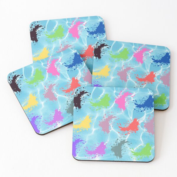 Item preview, Water Ink color pattern  designed and sold by DISAMART.