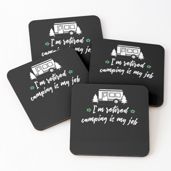 Item preview, I'm retired Camping is my Job - Camping Is My Retirement Plan designed and sold by begin-again.