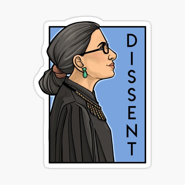 Dissent Sticker