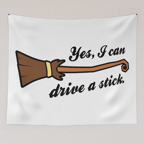 Item preview, Yes, I Can Drive A Stick designed and sold by JilliansJumble.