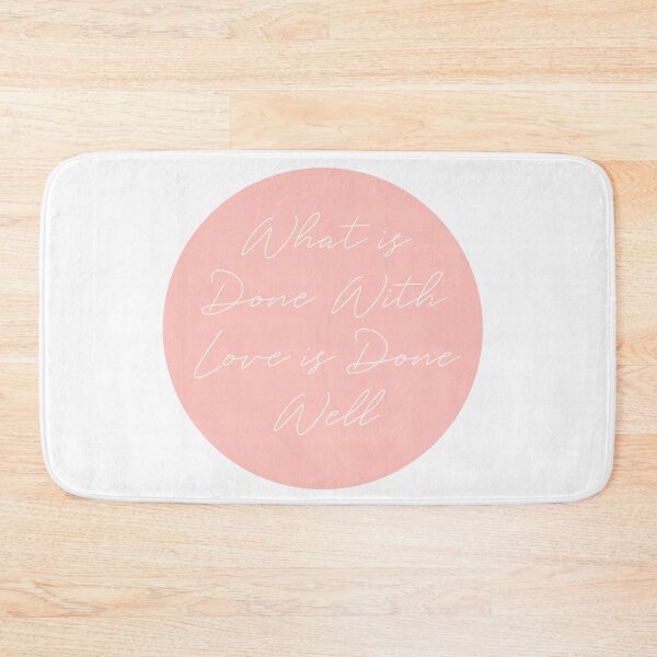 Item preview, Van Gogh Love Quote in Blush Pink designed and sold by pb598.