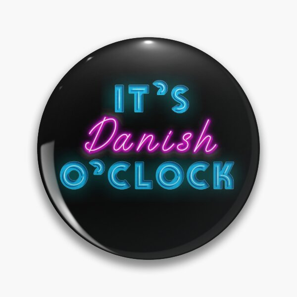 Item preview, It is Danish O`clock Cool Neon Sign For Denmark Fan designed and sold by Urosek.
